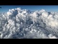 Clouds from a plane window