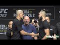 Alex Pereira vs. Jiri Prochazka 2 First Face to Face