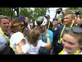 EMOTIONAL Mark Cavendish REACTS after BREAKING Tour de France record for stage wins ❤️