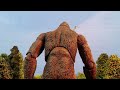 Godzilla Meets Kong In The Ancient Past Stop Motion