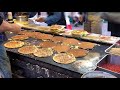 一枚200円のお好み焼き！パンケーキみたいだけど美味しい！東京巣鴨 縁日  Okonomiyaki Tokyo