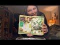 make a collage junk journal spread with me