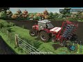 Selling Milk & Bringing Water, Soil Preparation & Sowing Canola│Bally Spring│FS 22│Timelapse#11