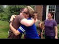 Daddy is home, boys emotional reaction - Military Homecoming