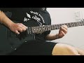 Somebody to Love - Queen Guitar solo cover.