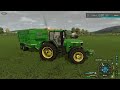 MOWING ALFALFA SILAGE & FEEDING COWS│The Valley The Old Farm│FS 22│18