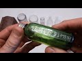 Antique Bottle Digging In An 1890s Bottle Dump Site Ink vs  Mucilage Singer Oil ©