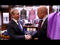 Tie Etiquette: The Royal Butler Visits Dege & Skinner bespoke tailors, Savile Row in London