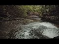 Nature sounds waterfall river relaxation meditation-relaxing calm river water flow for sleeping