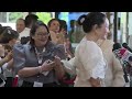 Officials, guests walk the red carpet of Batasan Complex South Wing in Quezon City for #SONA2024