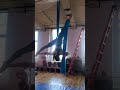 aerial silks center straddle choreo