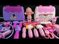 20:40 Minutes Satisfying with Unboxing Pink and Purple Doctor Medical Tools Playset with baby doll