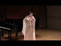 Solo Flute Recital by Nikka Gershman | Joint Sibelius/Colburn Academy Concert