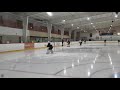 Stepping back on the Ice after 3 months.  (11 year old hockey goalie)