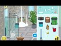 FREE BATHROOM DESIGN AESTHETIC || TOCA LIFE WORLD || TOCA PINKY