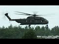 Sikorsky CH-53GE - German Air Force 84+82 - water bucket refilling at Lechfeld [Clearwater24]