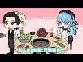 【English subs】Carnivorous Suisei and Herbivorous Iroha's Yakiniku Party【hololive / Anime / Clips】