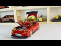 Restoration Damaged  Mazda RX 7 Fast and the Furious Diecast Model car Repair Diecast restoration