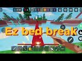 Mobile SWEAT plays with flora (Roblox Bedwars)