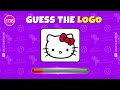 Guess The Logo in 3 Seconds | 250 Famous Logos | Logo Quiz 2024
