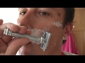 Merkur Slant 39c DE Razor ~ Gillette Shaving Cream