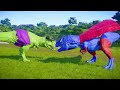 T- Rex Chasing All Dinosaurs | Dinosaurs Rescue T Rex From Hunters | Dinosaur Adventures 2024