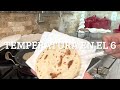 Gorditas de maseca con chile de molcajete,queso fresco y frijoles fritos // asi preparo la masa