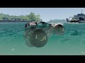 Monster Jam INSANE Racing, Freestyle and High Speed Jumps #33 | BeamNG Drive | Grave Digger