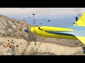 Giant Cargo Plane Runway Overrun Emergency landing But Crashed In New Map Gta-5  - X-Plane 11