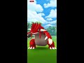 Groudon caught Pokémon go