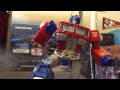 Transformers Stop Motion- MP10 Optimus Prime vs Nemesis Prime Stop Motion