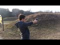 Haden shooting my Taurus PT-140 Millenium Pro