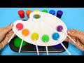 How To Make Frozen Paint with Rainbow Colors Tube