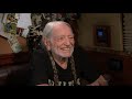 Stephen Interviews Willie Nelson On His Tour Bus