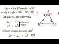 Angle sum property  of a triangle / lines and angles / #maths #youtube video viral /sum of interior