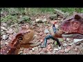 Dino battels royales:episódio 7 ameaça em dobro/double threat (pt-br) (stop motion.séries)