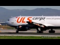 [FULL HD] ULS Airbus A310 CARGO!! Powerful Take-Off RUN!!! Barcelona-El Prat