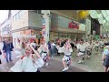 8/4(日)びっくり楽し！京都の繁華街にあの集団がやって来た Kyoto Parade【突然の阿波踊りで大盛況の京都伏見大手筋商店街】