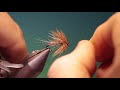 Fly Tying a Hares Ear soft hackle wet fly with Barry Ord Clarke