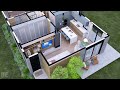 Small, Modern House with 3 Bedrooms | 1000 ft² of Practicality
