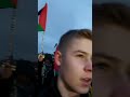 Palestine demonstration in Copenhagen denmark