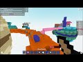Bloxd.io bedwars but I used limited items