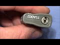 (picking 370) TSA 002 suitcase lock decoded and picked [easy] - a present from my son :-)