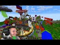 Enfrenté a 2 CONSTRUCTORES PROFESIONALES vs 200 JUGADORES en MINECRAFT