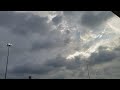 Hurricane Harvey clouds time lapse