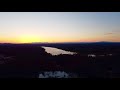 Blue Ridge at sunset from Hickory, NC