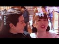 Dylan Wang and Esther Yu Skinship Collection in BTS of Love Between Fairy And Devil