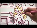 (eng) ASMR Mini Hamburger Shop Drawing 🍔 Tok Tok iPad ✨ McDonald 🍟 Hamburger Recommendation