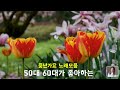 50대이상이 들으면 정말 좋아할 노래 추천곡 💖 7080년대 가장 감동적인 노래✨ 중년들이 사랑하는 봄을 노래 모음