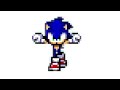 Sprite Sonic Vs Dummy (Made in Sticknodes)